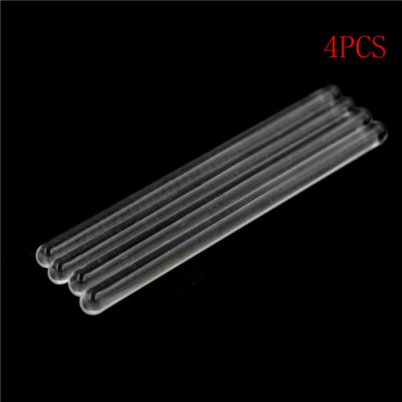 4pcs 100mm  glass stirring rod transparent Lab stirring stick muddler glass stirrer for scientific experiment 4PCS