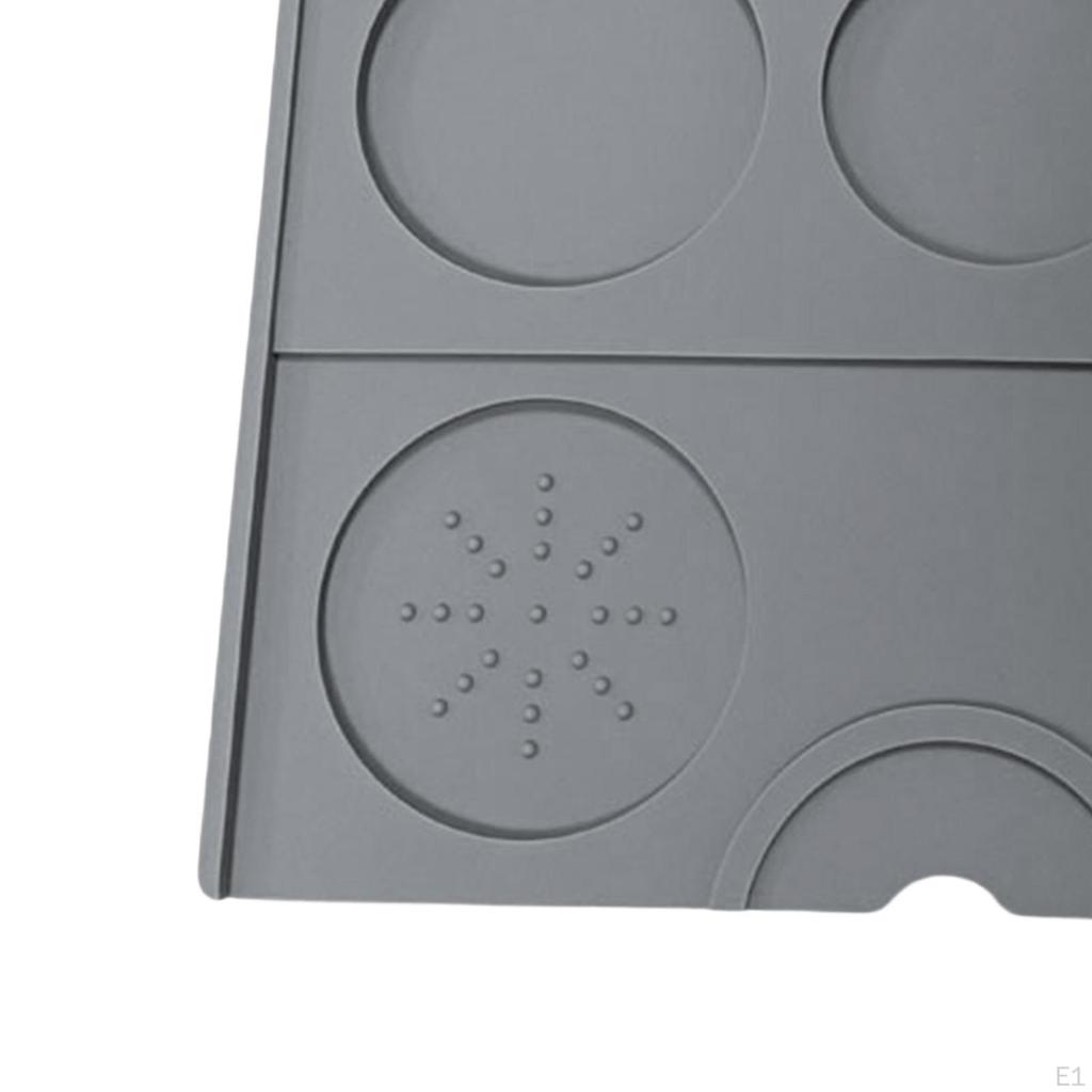 Podložka na kávový tamper, Silikonová podložka na pěchování espressa pro baristické nářadí