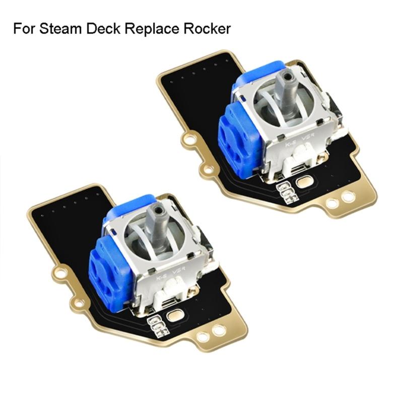 2Pc Electromagnetic Joystick Module for  Left Right Analog Stick Repair Kit Thumbstick Replacement Accessories