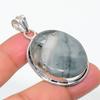 Boulder Opal Gemstone Handmade 925 Steling Silver Jewelry Pendant 2.01" AP-17165