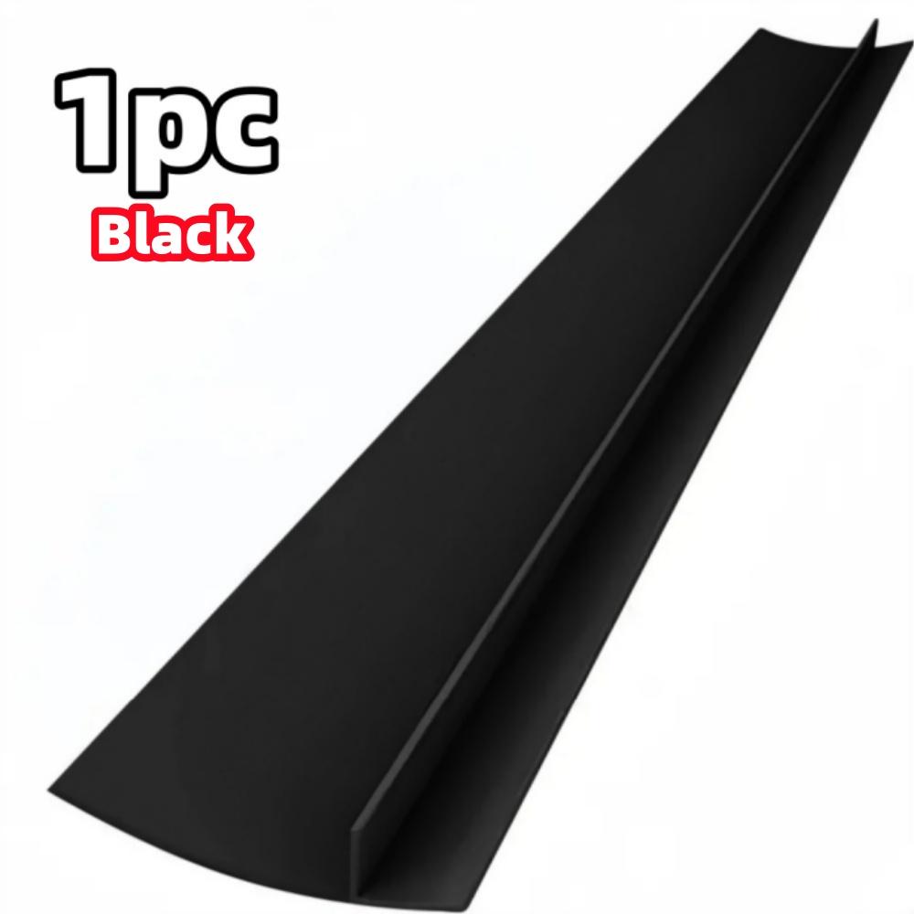 

2 шт. силиконовая уплотнительная лента для зазоров для высоких температур на кухне водонепроницаемые противообрастающие уплотнительные пространства прочные мягкие чехлы 63cm