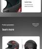 Certified Electric Vehicle Winter Full-Face Helmet for Men & Women - Windproof, Warm, Neck Gaiter Protection