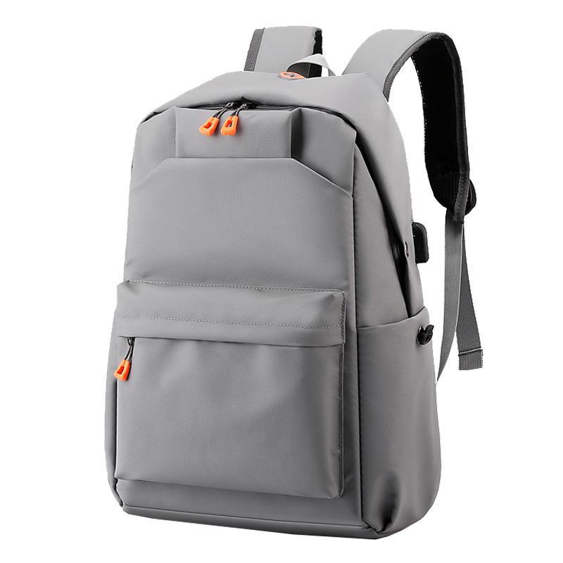 Cross-Border Casual Fashion USB Charging Backpack | High-End Trendy Commuter Bag with Custom Printing