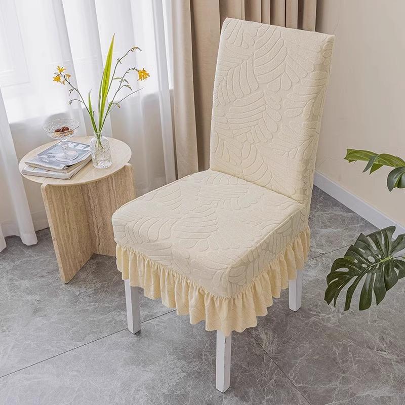 Elastischer Stuhlbezug Neuer Stil Rückenlehne Integriert Vier Jahreszeiten Universal Esszimmerstuhl Sitzkissen Set Haushalt Universal Hockerbezug