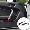 For Toyot-a 86/Subaru BRZ 2012-20 Inner Door Grab Handle Cover Matte Black Trim