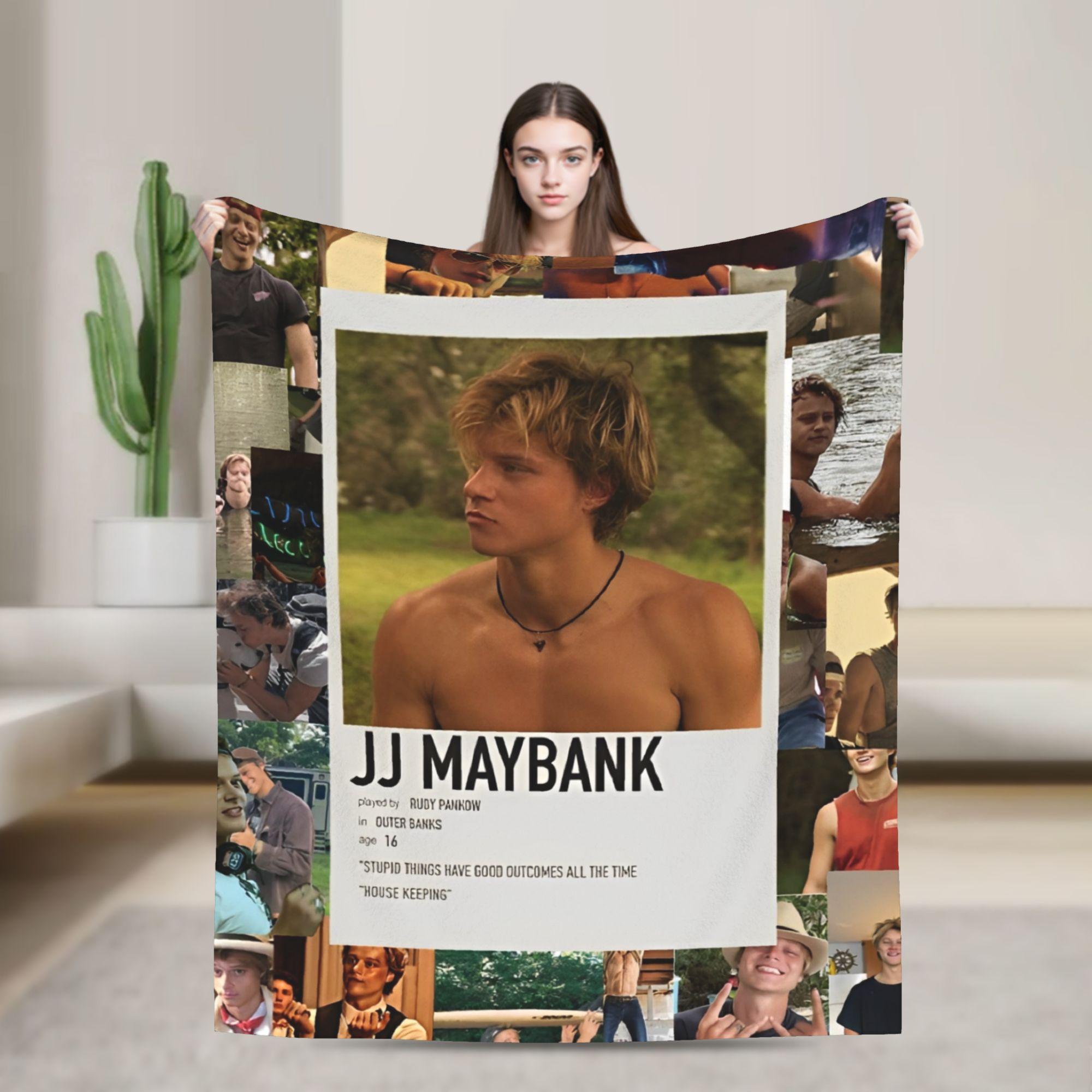 

Super Soft Blankets Decorative JJ Maybank Throw Blanket Rudy Pankow Flannel Bedspread For Couch Chair Sofa Bed Sofa Bed Cover 75x90cm