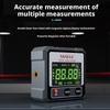 Four-Sided Magnetic Inclinometer Dual Laser Digital Tilt Magnetic Angle Finder
