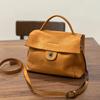 Brand de designer Colecția Toamnă/Iarnă 2026 Geantă de umăr unică și geantă crossbody pentru femei din piele de vacă stratul întâi, realizată manual, originală, Geantă mesager din piele