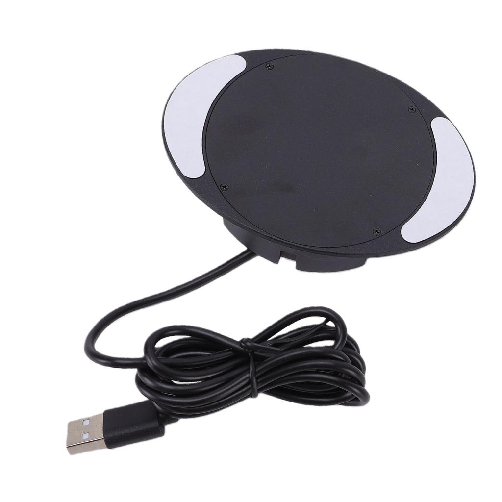 Under Desk Wireless Charger 10W Fast Charging Countertop Phone Charger for Home Table Nightstand Coffee Shops