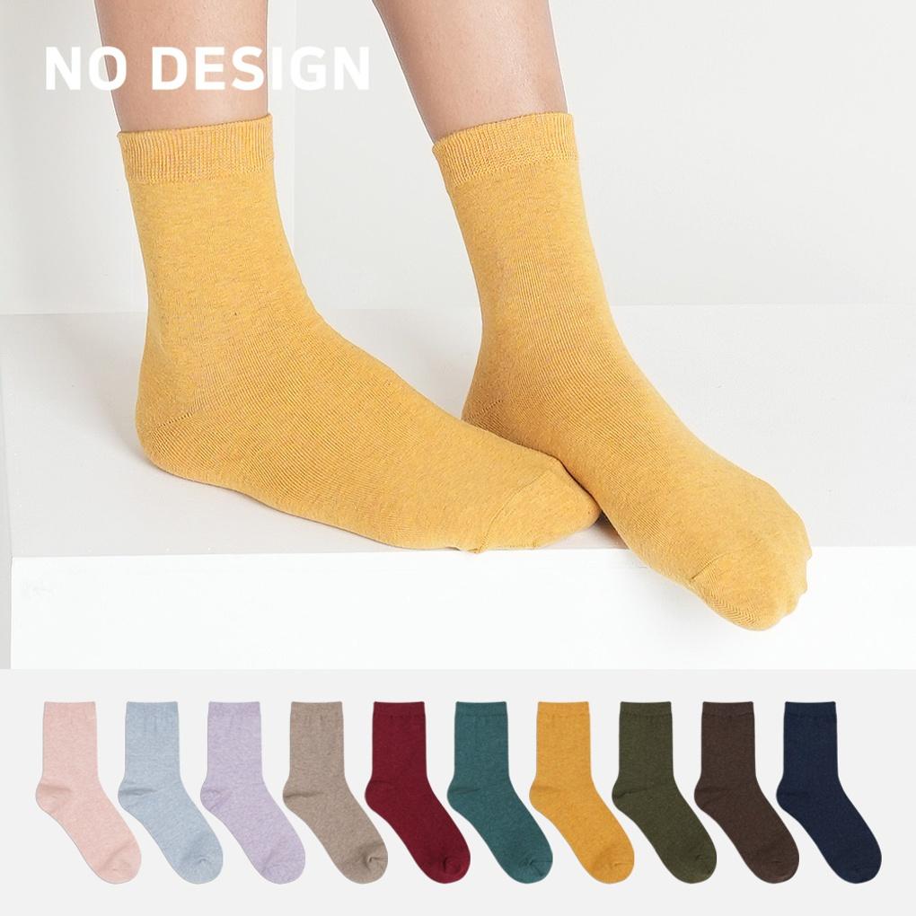 [10 párů doprava zdarma] Bez vzoru Zimní výprodej / Dámské a pánské studentské zimní angorové vlněné hladké ponožky