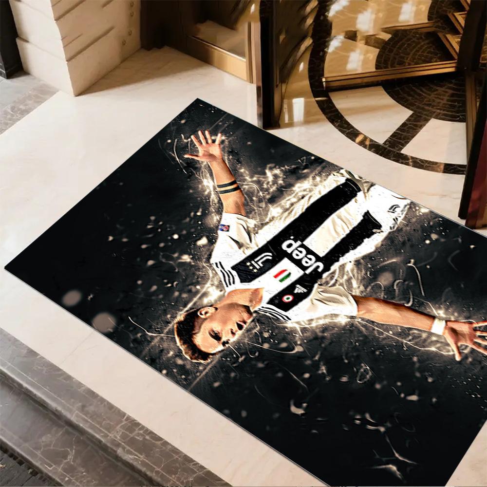 Juventus Celebration Moment Area Rug Design for Study room Decorate room Kitchen Foyer Antislip Carpet Decorate Offices Wedding Party Gift