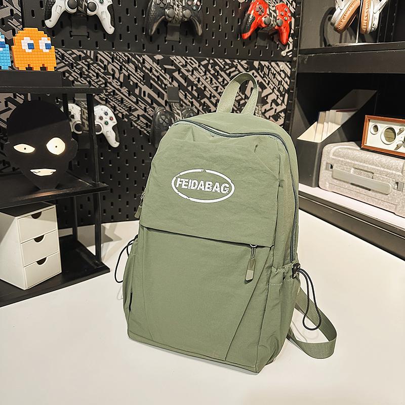 Student Schoolbag Men's Large Capacity Outdoor Travel Backpack Lightweight Women's Backpack