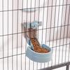 Mangeoire automatique pour animaux de compagnie, bol suspendu, bouteille d'eau, distributeur de nourriture pour chiots, chats, lapins, oiseaux, produit d'alimentation pour animaux de compagnie
