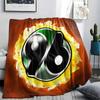 1PC Hannover 96 Patterned Flannel Blanket Suitable For All Seasons for Home Decor Warmth and Comfort Gifts Holiday Present