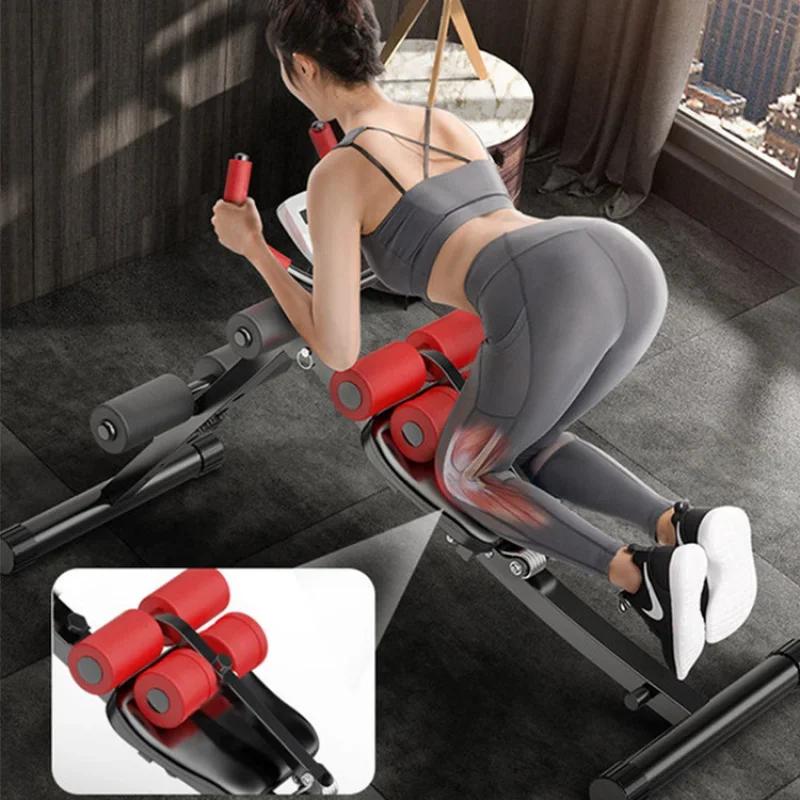 Women's Home Ab Trainer Lazy Crunch Abdominal Slimmer Waist Shaping Fitness Exercise Machine