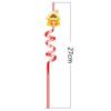 Spiral Christmas Plastic Straw Food Grade Christmas Party Decor Christmas Cartoon Straw  Children