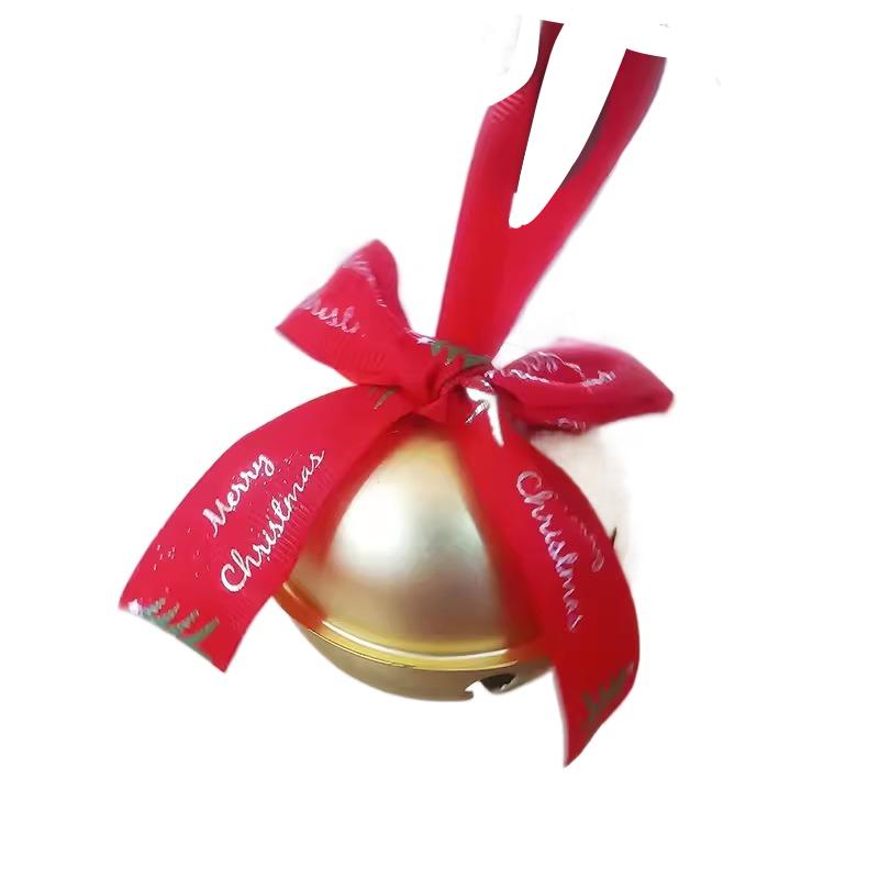 8cm Christmas Chime Bells Jingle Bells Xmas Tree Hanging Bells  New Year Home Ornament
