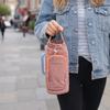 Water-resistant Water Bottle Holder Bag with Strap Portable Insulating Cup Sleeve Large Capacity Sling Purses for Outdoor Sports