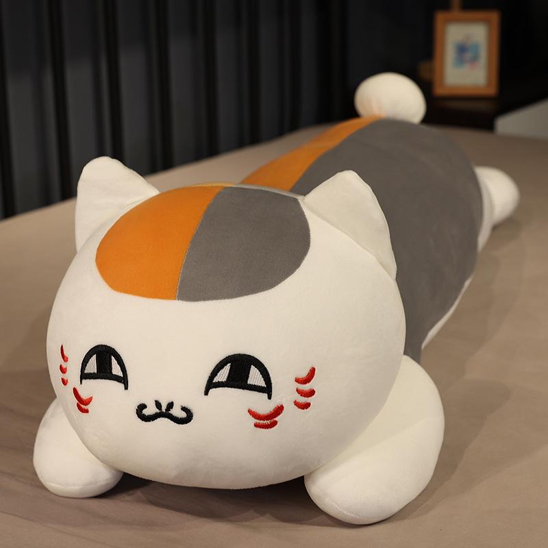 Cat Teacher Long Pillow Sleeping Long Doll Pillow Sleeping Doll Can Be Disassembled and Washed Natsume's Friend Book