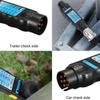 Trailer Socket Tester 7 Pin Electrical Tow Bar Wiring Circuit Light Test Tool for Truck RV