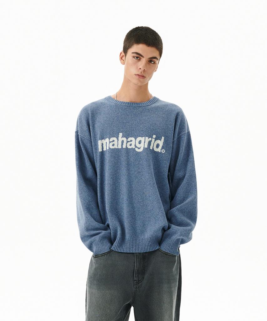 MAHAGRID Basic Logo Knit Sweater_3Colors(Mg2Efmk620A)
