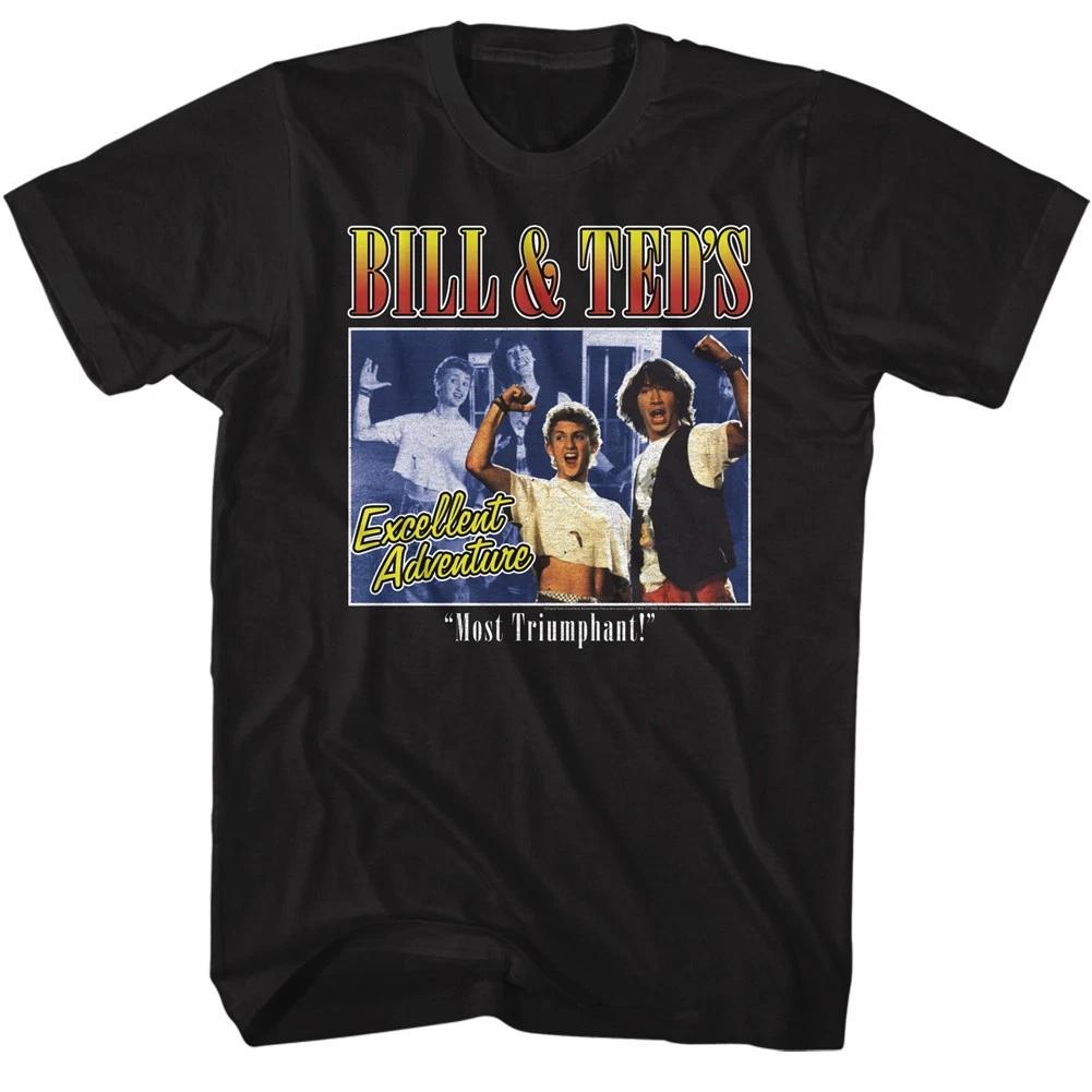 

Bill & Ted s Excellent Adventure Movie Most Triumphant Photo Men s T shirt 3XL