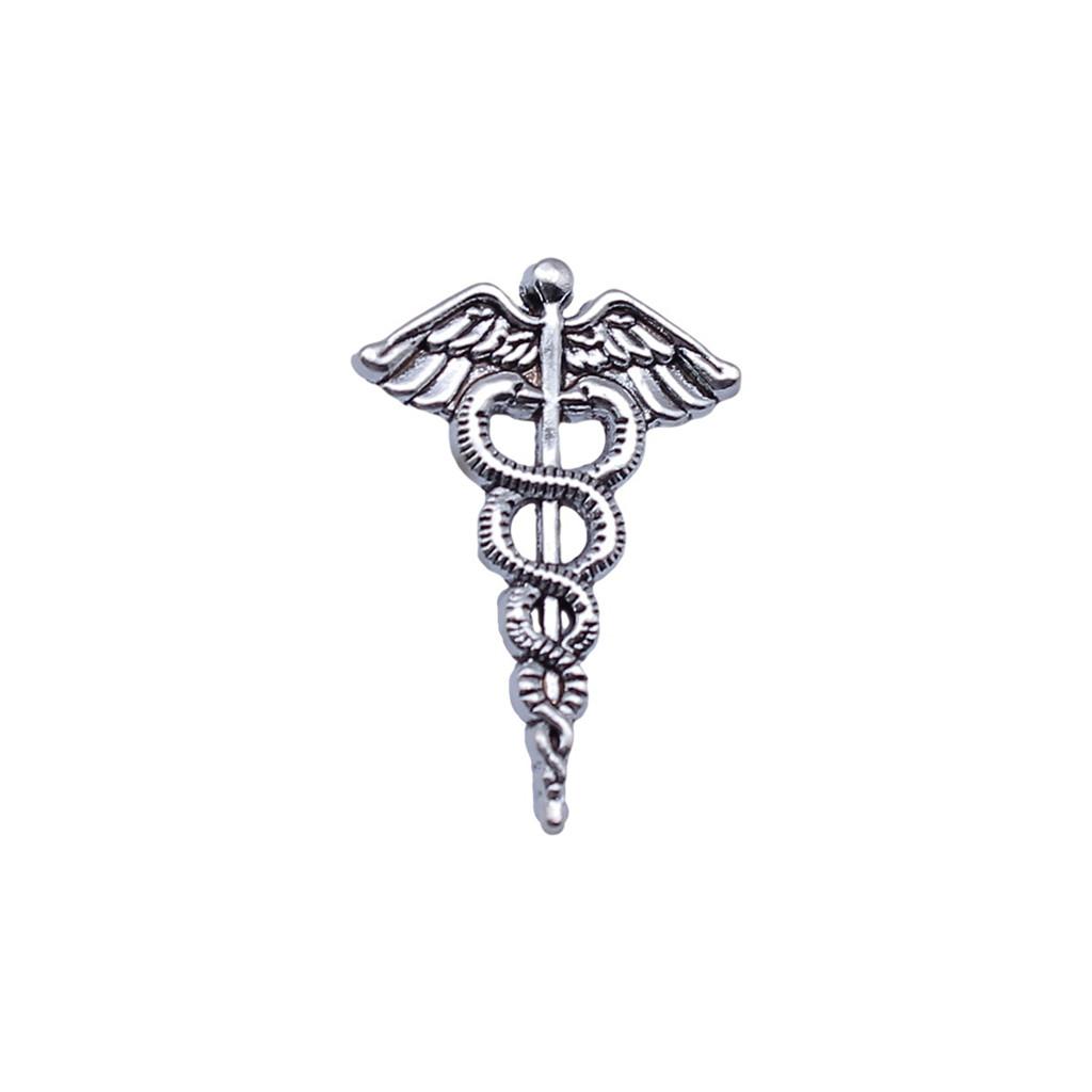 Cobra Snake Charms Antique Bronze Silver Pendants For DIY Bracelet Necklace Jewelry