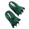 Zachte Kinderslippers Poten 3D Groen Met Klauwen 27-32