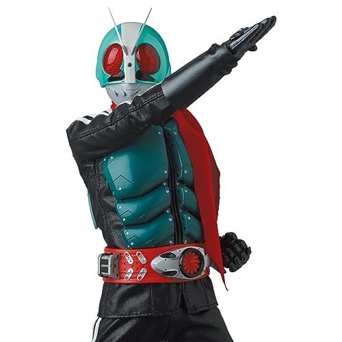 Medicom Toy RAH Real Action Heroes No. 792 Kamen Rider No. 2+1 (Shin Kamen Rider) Approximately 300mm Tall Non-Scale Painted Action Figure