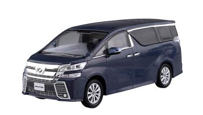 Aoshima Bunka Kyozai The Snap Kit Series Toyota Vellfire Grayish Blue Mica Metallic Plastic Model Kit (AOSHIMA) 1/32 Pre-Colored 04-D