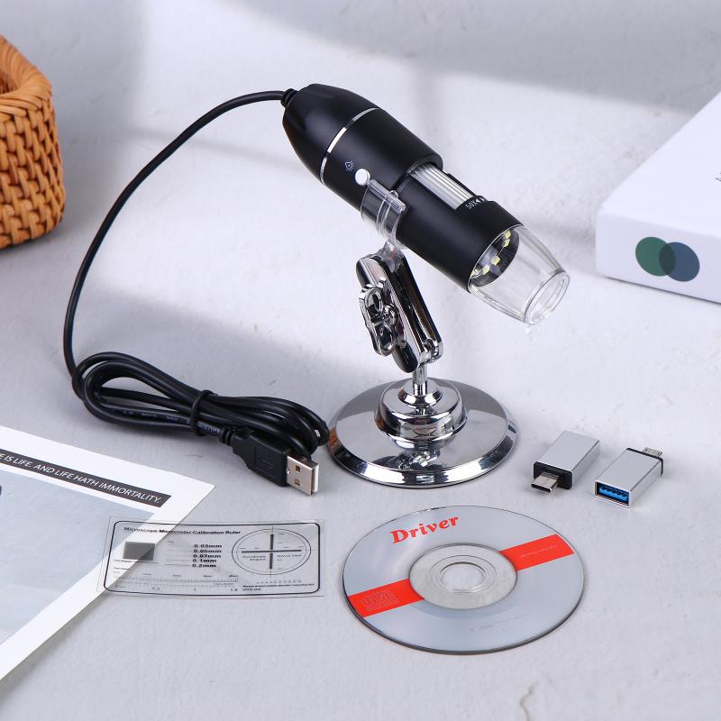 Digital Wireless Microscope 50X-1000X USB WiFi For Android IOS PC for Educational Hobby Science Exploration