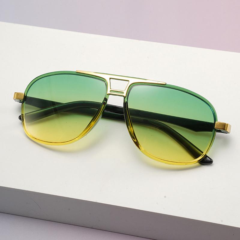 New Vintage Round Sunglasses for Women Men Pilot Sun Glasses Female Circular Eyewear for Male Female Eyeglasses