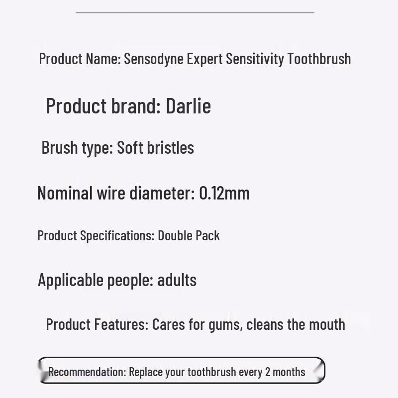 Leng Saan Ling Professional Sensitive Toothbrush