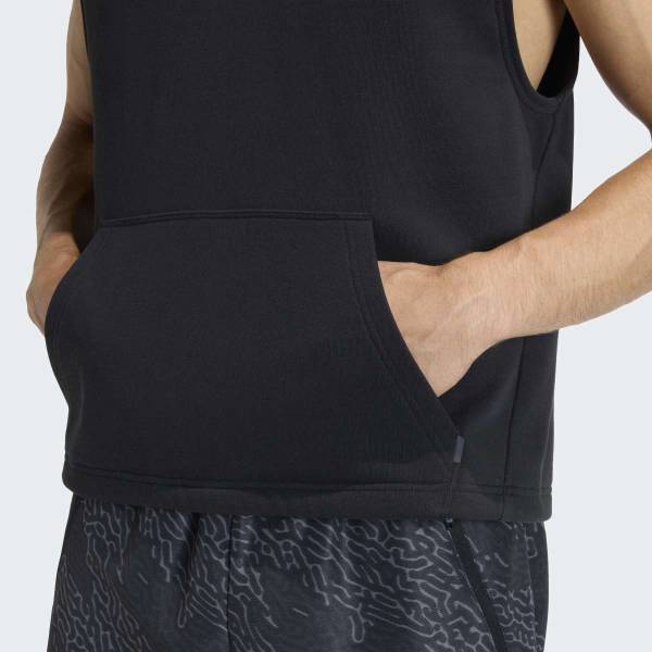 adidas Men S Power Workout Drop Arm Hoodie Tank