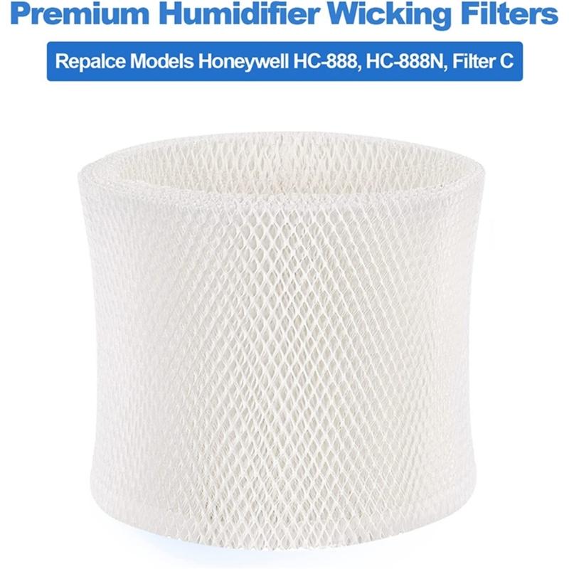 Fill Cool Mist Humidifier Wicking Filter for Honeywell HC-888 Prevent White Dust