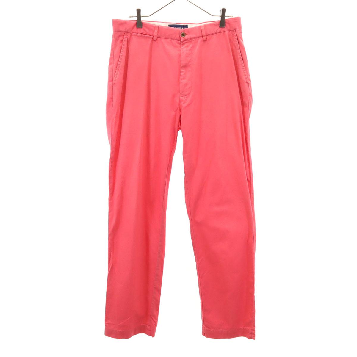 

POLO GOLF RALPH LAUREN Pants W33 Pink Men s Used