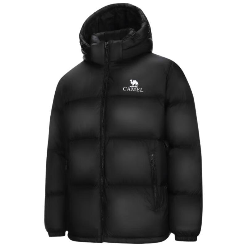

CAMEL Women s Quilted Hooded Puffer Down Jacket XL