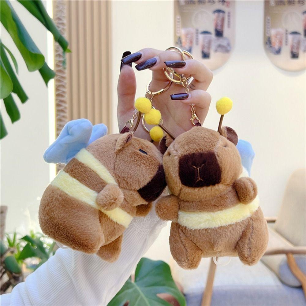 

Переодевание Плюшевая Пчела Подвеска Смешной Мультяшный Животный Брелок Смешной Полет Крыльев Кукла Подарок Style1