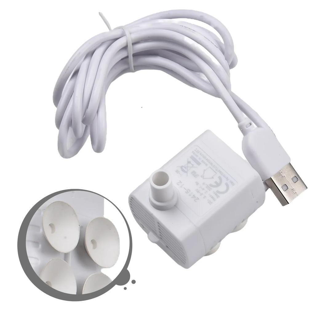 Submersible Pump Water Pump Pet Cat Water Fountain Anti-dry Burning Motor For Cat Flowers Drinking Bowl Water Dispenser