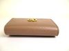 Authentic GUCCI Double G GG Dusty Pink Leather Gold H/W 6 Pics Key Chain #a760  Refurbished