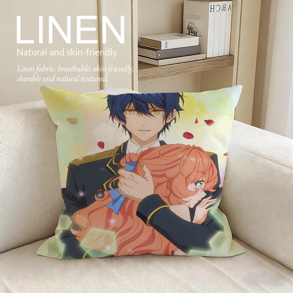 The Princes Favorite is the Villainess Cushion Cover Pillowcase Set Pcs x x Breathable Washable Sofa Cushion Cover