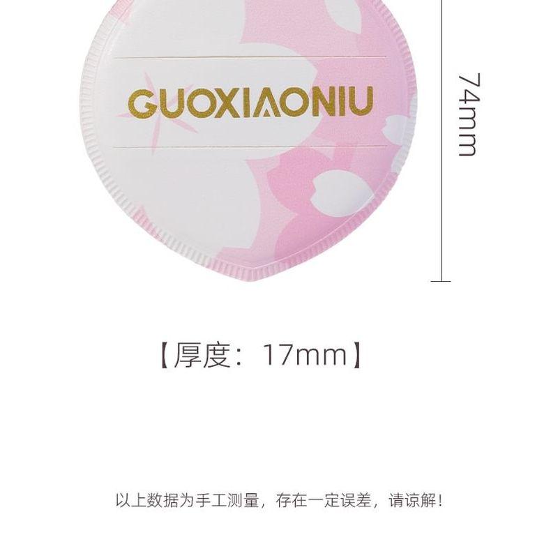 AME - Set : Cherry Blossom Marshmallow Powder Puff + Powder Puff Box