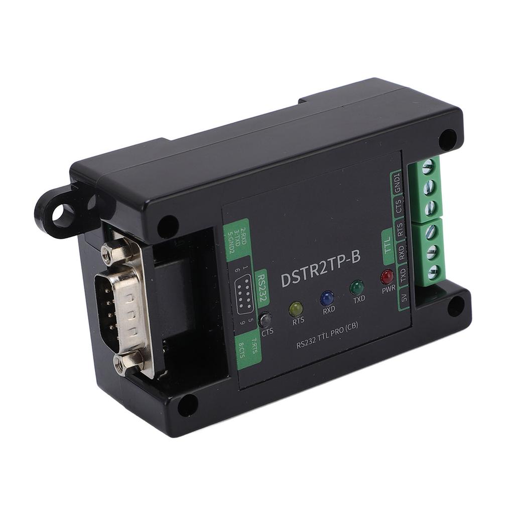 TTL Serial Port Module, Industrial Isolated Converter Module DB9 Male to TTL Adapter Module