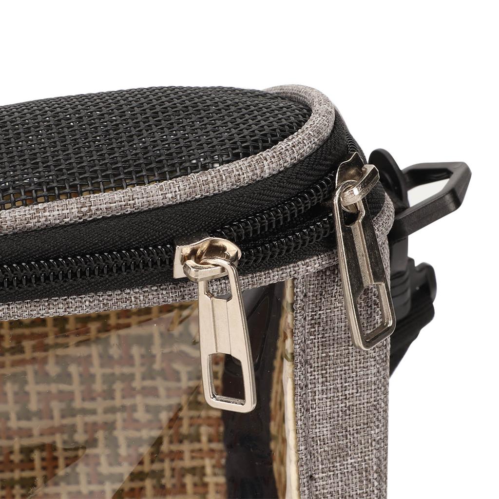 Bird Carrier Bag Transparent Portable Lightweight Breathable   Travel Cage for Cockatiels Parakeets Small Bird