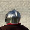 Etched Steel Medieval Knight Helmet Cosplay Renaissance Armor