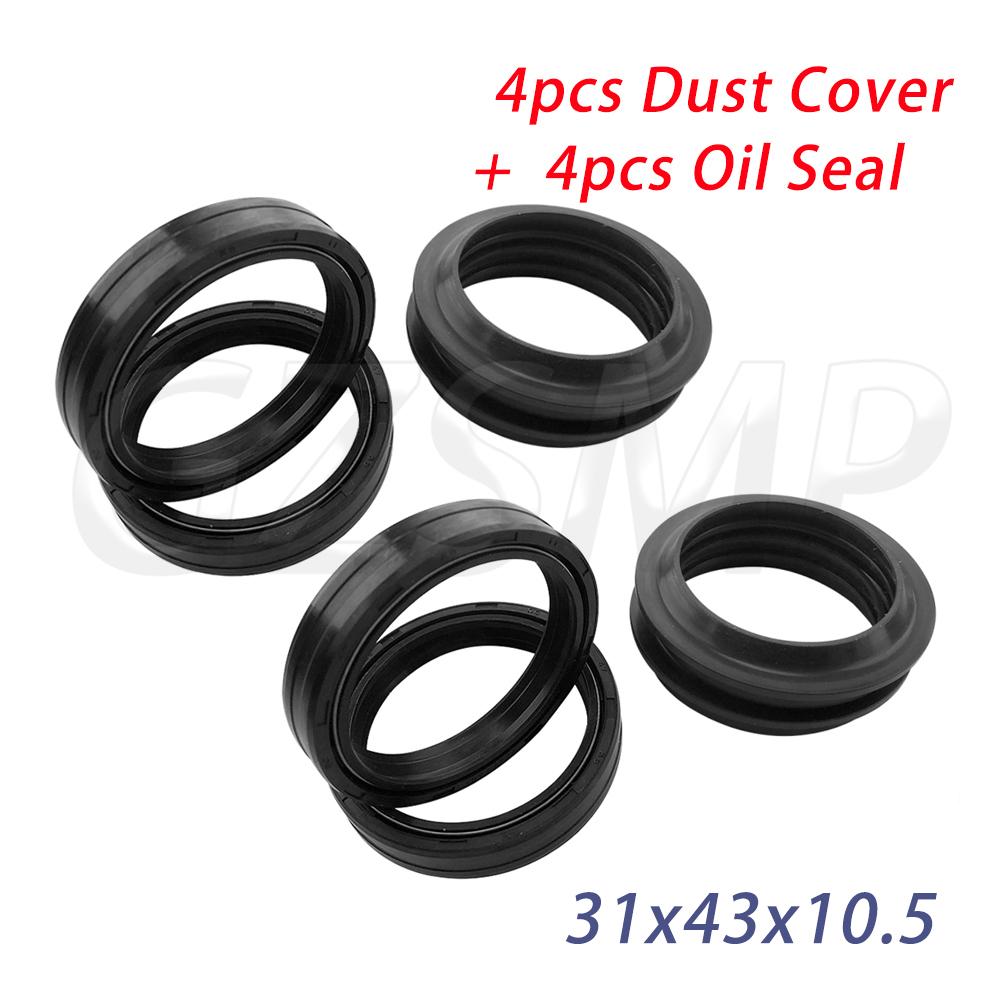 Fit for Suzuki 51153-03H00 UH 125 UH200 Burgman TS 185 Motorcycle 33x45x8/10.5 Damper Oil Seal Dust Seals