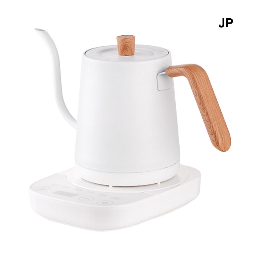 Elektrická konvice Gooseneck 800ml, ruční vaření kávy, inteligentní konvice na čaj s regulací teploty, rychloohřívací konvice
