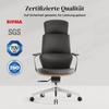 Leather chair with classic design