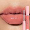 DUNUF Water Light Lip Glaze Mirror Glass Nude Pink Brown 16 Colors Highly Pigmented Lip Gloss Hydrating Sexy Red Lipstick Makeup