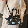 Dot-patterned Bag - Fashionable Single-shoulder Bag, Large Capacity Tote Bag, Crossbody Bag
